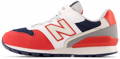 (Preschool) New Balance 996 V3 'White Red Navy' YV996XF3 (Preschool) New Balance 996 V3 'White Red Navy' YV996XF3