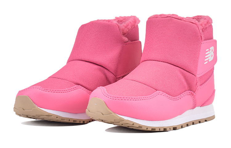 Order 兒童 New Balance 996系列 魔術貼 保暖包覆性雪地靴 粉色