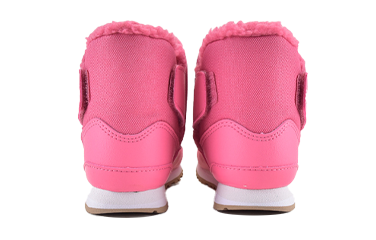 Shop 兒童 New Balance 996系列 魔術貼 保暖包覆性雪地靴 粉色