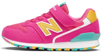 (Preschool) New Balance 996 Shoes 'Pink Orange Aqua' YV996XY3 (Preschool) New Balance 996 Shoes 'Pink Orange Aqua' YV996XY3