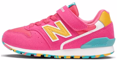 (Preschool) New Balance 996 Shoes 'Pink Orange Aqua' YV996XY3 (Preschool) New Balance 996 Shoes 'Pink Orange Aqua' YV996XY3