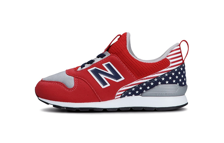 Buy 中童 New Balance 996 Slip On 透氣耐磨防滑 低筒運動鞋 紅灰