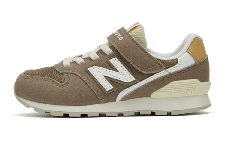 Buy 兒童 New Balance 996 v3 魔術貼 透氣耐磨防滑 低幫跑步鞋 深卡其