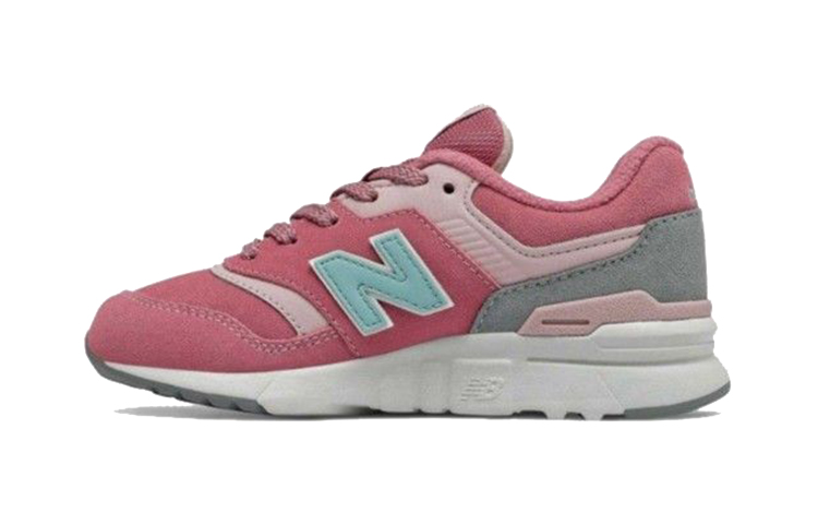Buy 中童 New Balance 997H系列 輕便舒適 厚底休閒慢跑鞋 桃紅
