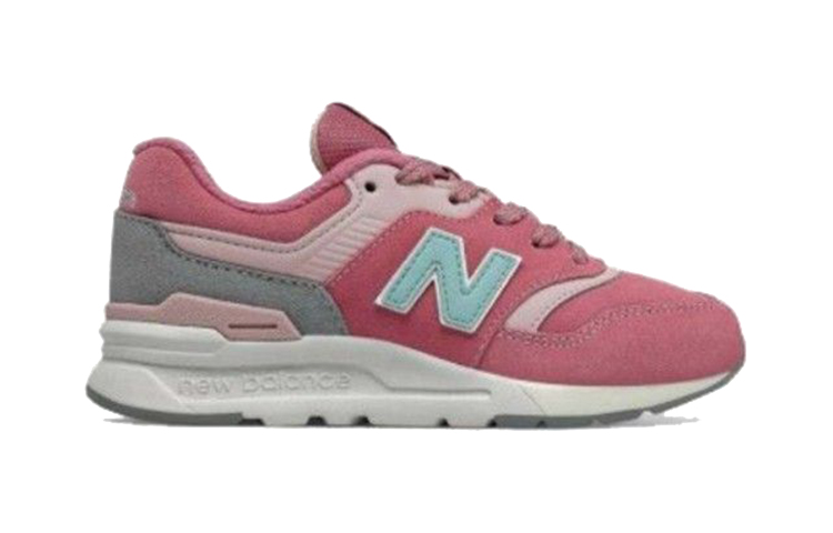 Order 中童 New Balance 997H系列 輕便舒適 厚底休閒慢跑鞋 桃紅