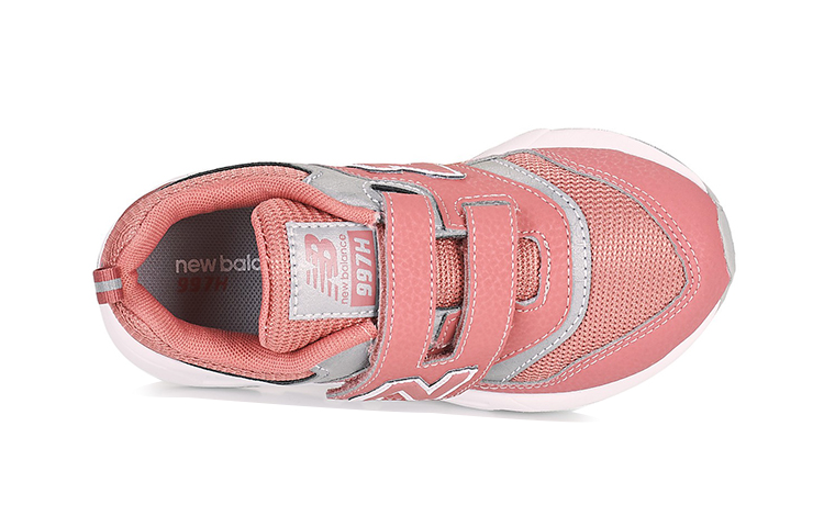 Lookbook 中童 New Balance 997H系列 魔術貼 透氣耐磨減震 低筒跑步鞋 粉色