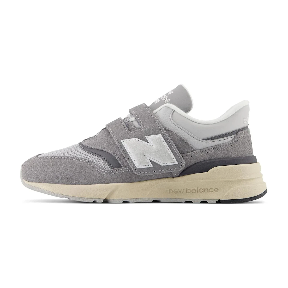 (Youth) New Balance 997R 'Kids Grey Slip-Resistant Lightweight Low-Top Running Shoe' PZ997RHA