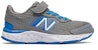 (PS) New Balance '680v6 Biru Kelabu' YA680LS6