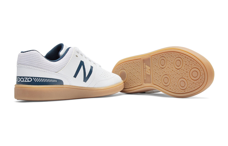Shop (PS) New Balance Audazo v4 Control JNR Indoor ''Bianco Blu'' JSASIWN4