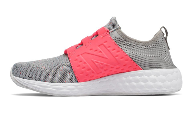 (Preschool) New Balance Cruz K Shoes Grey/Pink KJCRZSOG