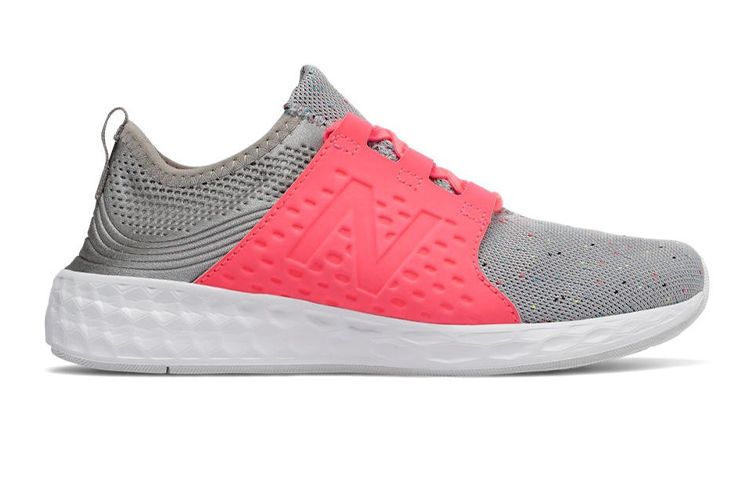 Order (PS) New Balance Cruz K Chaussures Gris/Rose KJCRZSOG