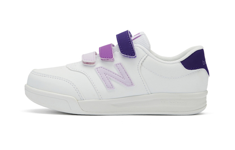 (Preschool) New Balance CT60 K White/Purple PVCT60RP