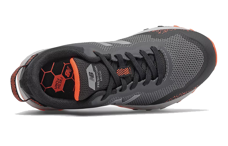 Lookbook 童趣 New Balance Fresh Foam Arishi Trail 耐磨防滑減震 低筒跑步鞋 黑灰橙