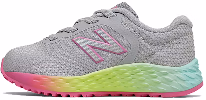 (Toddler) New Balance Bungee Lace Fresh Foam Arishi v2 Grey 'Gray' IAARIFL2 (Toddler) New Balance Bungee Lace Fresh Foam Arishi v2 Grey 'Gray' IAARIFL2