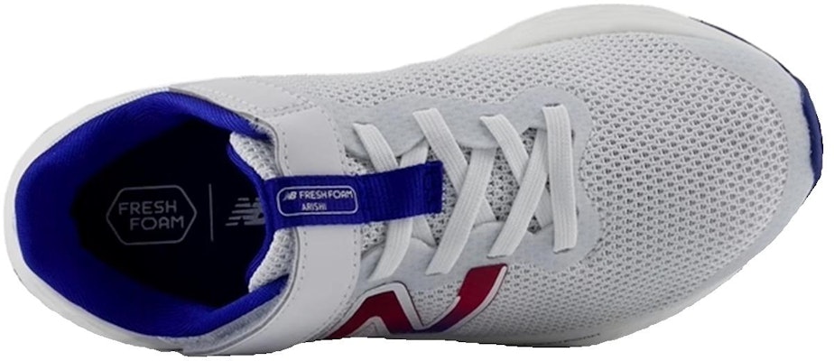 (Preschool) New Balance Fresh Foam Arishi v4 Bungee Lace Top Strap Little Kid 'Quartz Grey Team Royal' PAARIFB4 Lookbook (Preschool) New Balance Fresh Foam Arishi v4 Bungee Lace Top Strap Little Kid 'Quartz Grey Team Royal' PAARIFB4