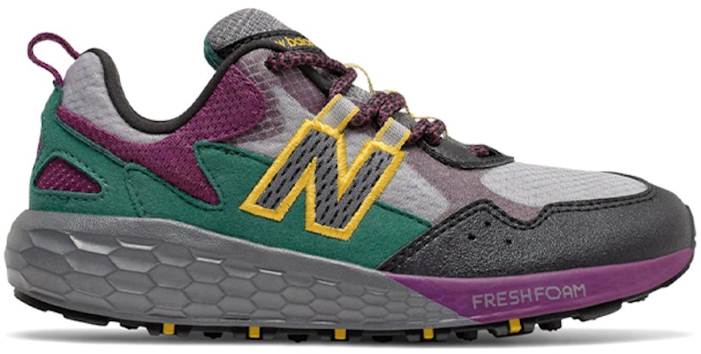 中童 New Balance Fresh Foam Crag 灰綠紫 Order 中童 New Balance Fresh Foam Crag 灰綠紫