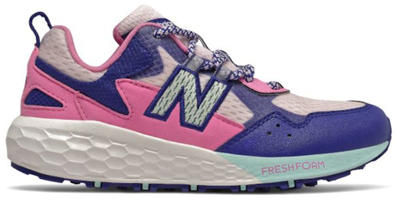 中童 New Balance Fresh Foam Crag 透氣減震防滑 低幫跑步鞋 粉紫色 Order 中童 New Balance Fresh Foam Crag 透氣減震防滑 低幫跑步鞋 粉紫色