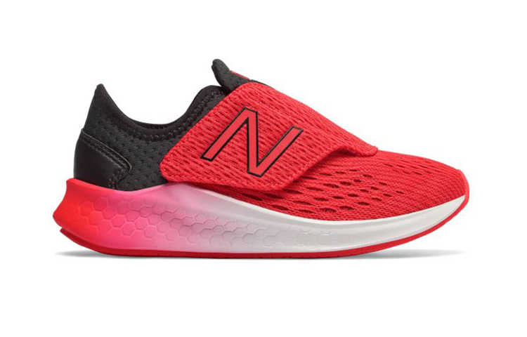 Order 中童 New Balance Fresh Foam Fast 織物 低幫運動跑步鞋 紅黑色