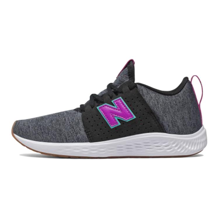 (Preschool) New Balance Fresh Foam Runner 'Black Grey Purple' YPSPTVP1