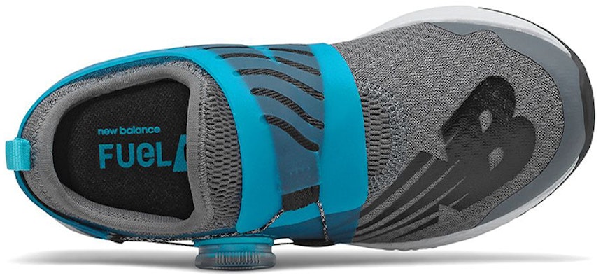 (Preschool) New Balance FuelCore Reveal 'BOA Lacing Grey Blue Patchwork' PKRVLGB2 Lookbook (Preschool) New Balance FuelCore Reveal 'BOA Lacing Grey Blue Patchwork' PKRVLGB2
