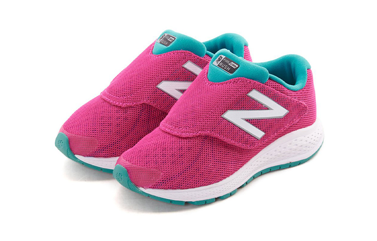Order 中童 New Balance FuelCore Rush v3 魔術貼 低筒休閒運動鞋 粉色