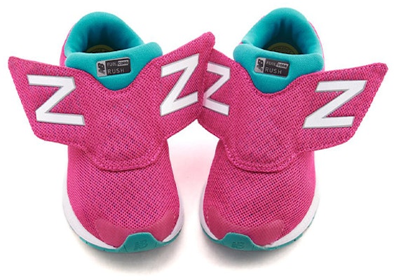 中童 New Balance FuelCore Rush v3 魔術貼 低筒休閒運動鞋 粉色 Lookbook 中童 New Balance FuelCore Rush v3 魔術貼 低筒休閒運動鞋 粉色