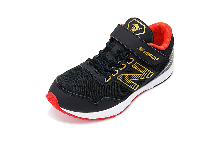 Order 中童 New Balance NB Hanzo v1 魔術貼 耐磨防滑 低筒 兒童跑步鞋 黑色