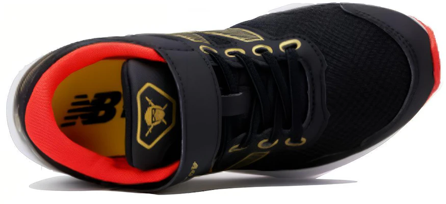 中童 New Balance NB Hanzo v1 魔術貼 耐磨防滑 低筒 兒童跑步鞋 黑色 Lookbook 中童 New Balance NB Hanzo v1 魔術貼 耐磨防滑 低筒 兒童跑步鞋 黑色