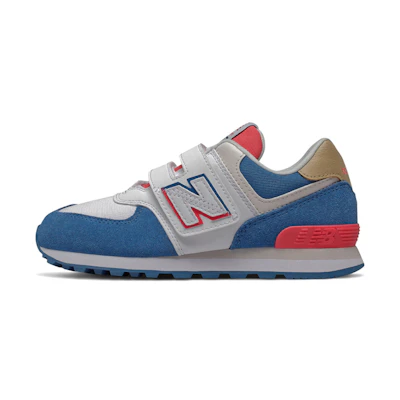 (PS) NB Hook and Loop 574 'Blue White'