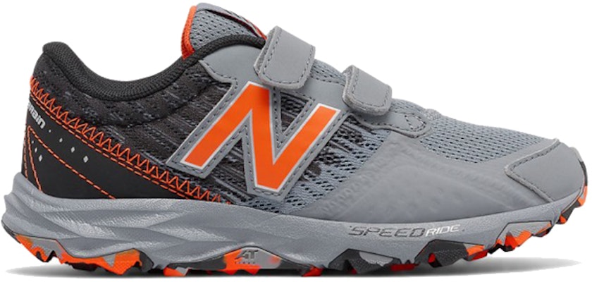 兒童 New Balance Hook and Loop 690 v2 Trail 魔術貼野跑運動鞋 灰黑橙拼色 Order 兒童 New Balance Hook and Loop 690 v2 Trail 魔術貼野跑運動鞋 灰黑橙拼色