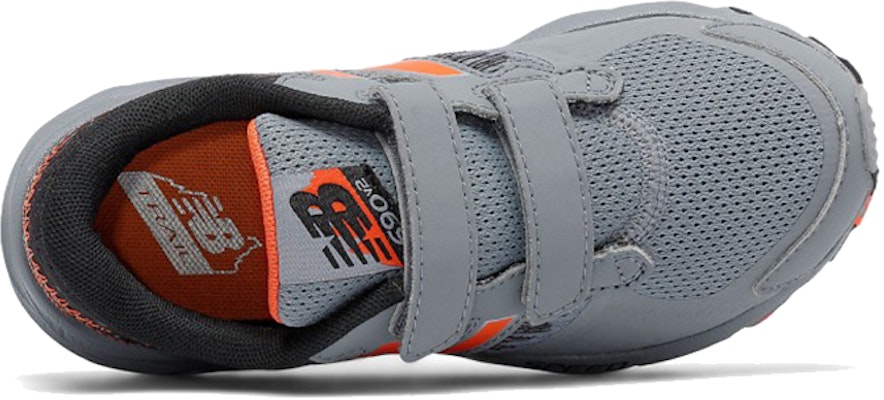 兒童 New Balance Hook and Loop 690 v2 Trail 魔術貼野跑運動鞋 灰黑橙拼色 Lookbook 兒童 New Balance Hook and Loop 690 v2 Trail 魔術貼野跑運動鞋 灰黑橙拼色