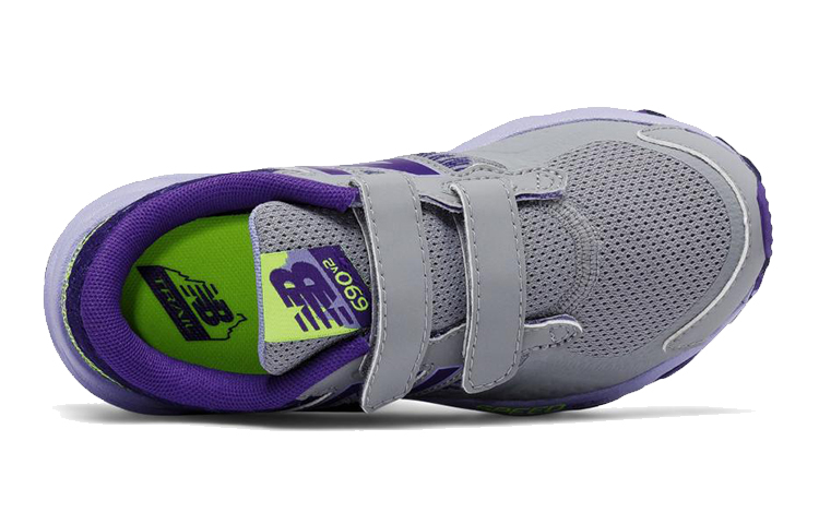 Lookbook (PS) New Balance Hook and Loop 690v2 ''Grau Lila Colorblock'' KE690GSY