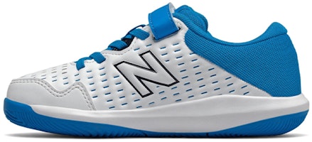 (Preschool) New Balance Juniors 696v4 Tennis White/Blue KCV696R4 (Preschool) New Balance Juniors 696v4 Tennis White/Blue KCV696R4
