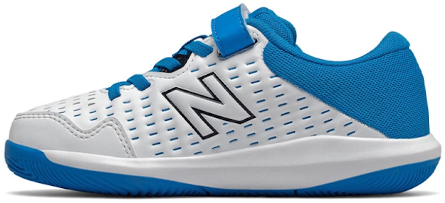 (Preschool) New Balance Juniors 696v4 Tennis White/Blue KCV696R4 Buy (Preschool) New Balance Juniors 696v4 Tennis White/Blue KCV696R4