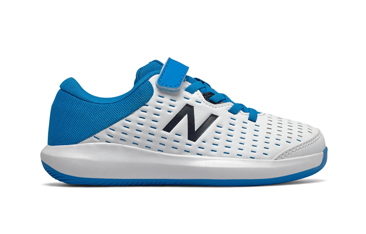 Order (PS) New Balance Juniors 696v4 Tenis Blanco/Azul KCV696R4