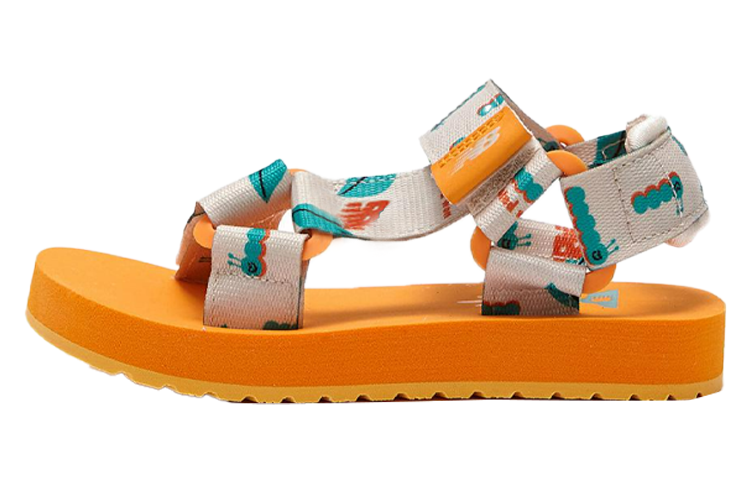 (Preschool) New Balance Korea Sandal 'Orange Fashion Print' NKPMDS238O