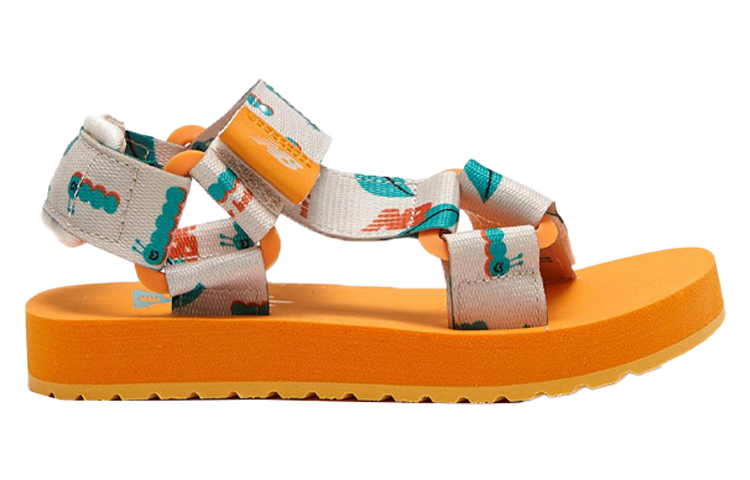 Order (PS) New Balance Korea Sandal 'Cetakan Mode Oranye' NKPMDS238O