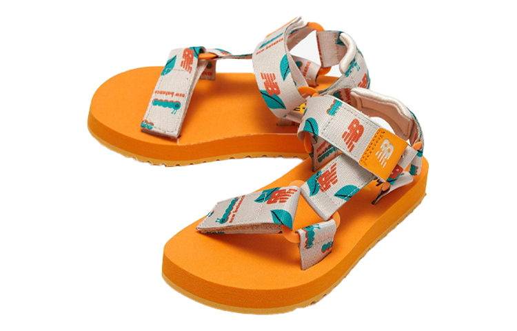 Lookbook (PS) New Balance Corée Sandale ''Imprimé Mode Orange'' NKPMDS238O