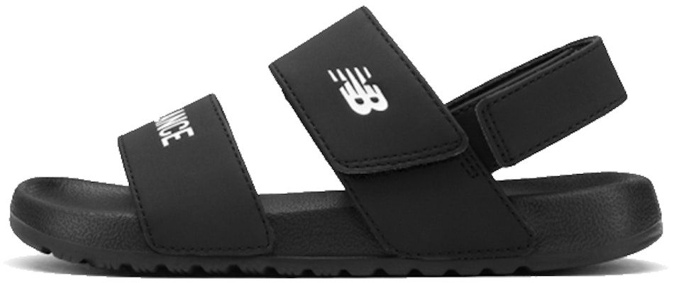 (Preschool) New Balance Nclay Series Velcro Minimalistic Casual Soft Sole Black Sandals 'Black White' YTNCLAYB Buy (Preschool) New Balance Nclay Series Velcro Minimalistic Casual Soft Sole Black Sandals 'Black White' YTNCLAYB