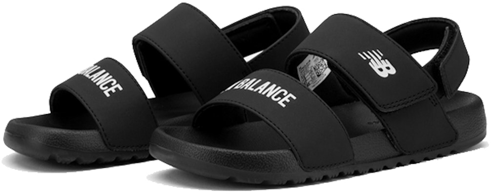 (Preschool) New Balance Nclay Series Velcro Minimalistic Casual Soft Sole Black Sandals 'Black White' YTNCLAYB Lookbook (Preschool) New Balance Nclay Series Velcro Minimalistic Casual Soft Sole Black Sandals 'Black White' YTNCLAYB