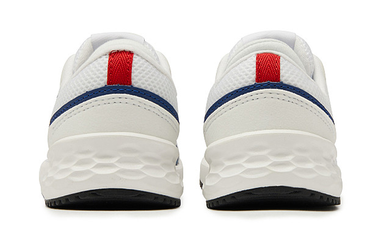 Lookbook 中童 New Balance X-70 復古百搭 低筒運動休閒鞋 白色