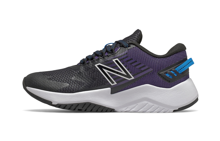 (Preschool) New Balance Rave Run 'Black Purple' YKRAVLB1