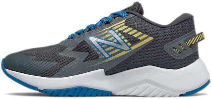 (Youth) New Balance Rave Run Grey 'Gray Black Blue' YKRAVGY (Youth) New Balance Rave Run Grey 'Gray Black Blue' YKRAVGY