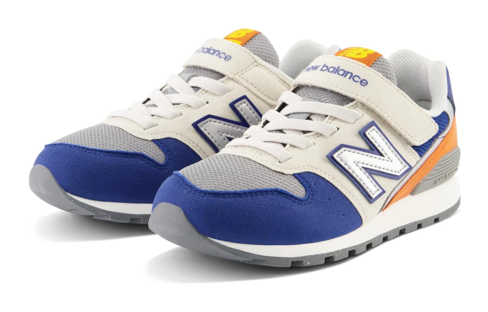 Lookbook (PS) 뉴발란스 러닝화 ''네이비 블루-오렌지'' YV996MB3