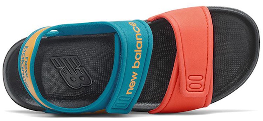 (PS) New Balance Sandalias Deportivas Antideslizantes Azul Negro 'Negro Naranja Azul' YOSPSDOD Lookbook (PS) New Balance Sandalias Deportivas Antideslizantes Azul Negro 'Negro Naranja Azul' YOSPSDOD