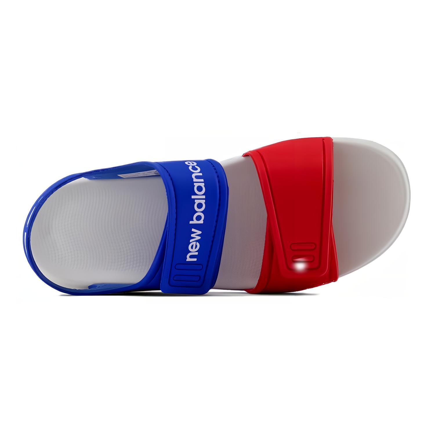 Lookbook (PS) Sandal New Balance SPSD V1 'Biru Merah Putih' SYFSPSC1