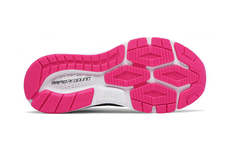 Shop 中童 New Balance Vazee Rush v2 防滑透氣 低幫休閒跑步鞋 灰粉色