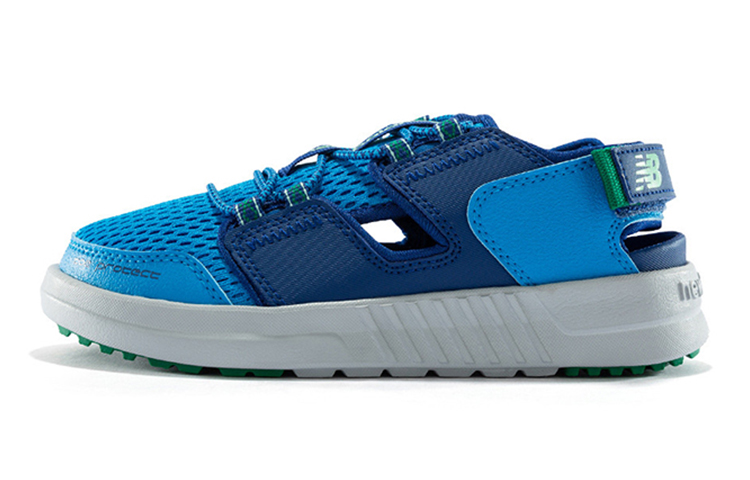 Buy (PS) ニューバランス YTTRKL ソフトソール サンダル (ネイビー/青緑白) YTTRKLA1