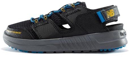 (Preschool) New Balance YTTRKL Soft Sole Hollow Out Black Sandals 'Black Blue Gray' YTTRKLB1 (Preschool) New Balance YTTRKL Soft Sole Hollow Out Black Sandals 'Black Blue Gray' YTTRKLB1