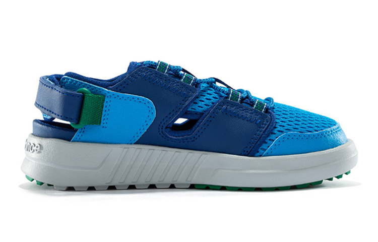 Order (PS) ニューバランス YTTRKL ソフトソール サンダル (ネイビー/青緑白) YTTRKLA1